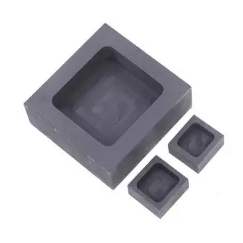 Тигель пресс-формы для слитков графита для плавления отливки золота и серебра as the picture