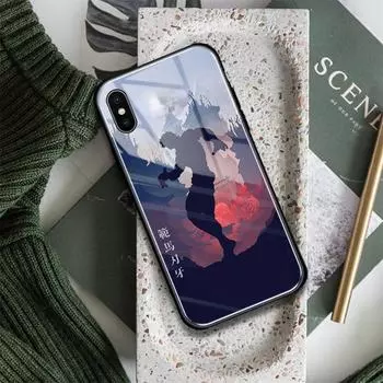 Grappler Baki аниме-арт стеклянный мягкий силиконовый чехол для телефона чехол для iPhone SE 6s 7 8 Plus X XR XS 11 12 13 Mini Pro Max iPhone 6 6s&Tempered Glass case