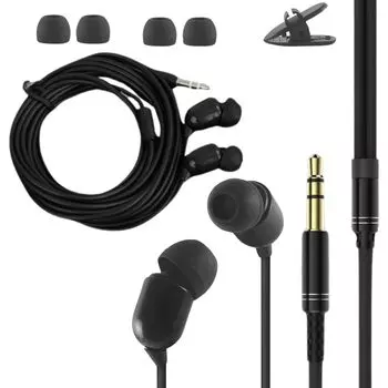 GRASSCALM Длинные проводные Общие Повседневные Мобильные Оба Глубоких Наушника Регулировка Длины Клипса в Комплекте Нет [Кабель 3м] Наушники, ТВ, Наушники, Разъем 3,5 мм, ТВ,