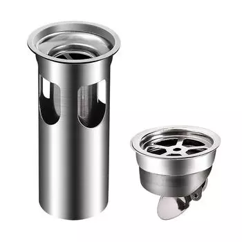 Gravity Flip нержавеющая сталь сердечник для слива пола внутренняя и внешняя двухъядерная крышка для слива пола 3.5*2.7*4.4cm