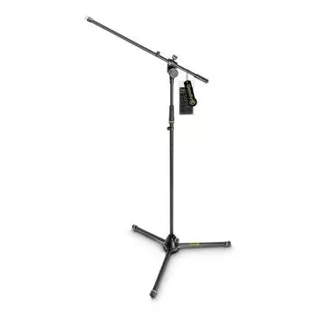 Gravity Microphone Stand Boom Tripod Base Black GMS4321B