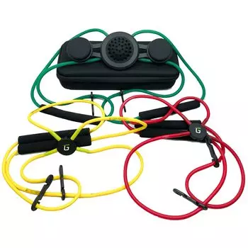 GravityFit Tpro Super Kit Golf Swing Practice Equipment Correction Core Swing Training Swing Practice Red Band Set 2.0 Зеленый, Желтый,