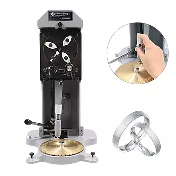 Гравировальный станок для колец Внутренняя гравировка внутри кольца Гравировальный станок Стандартный штамп для буквенных блоков Двусторонний циферблат