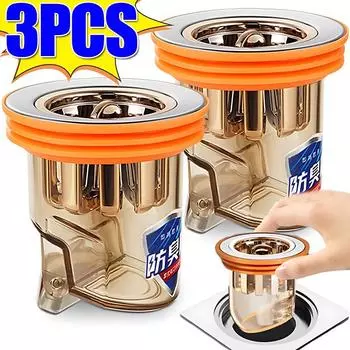 Гравитационно-индукционный слив для пола-стержня туалета Дезодорант против запаха без запаха для ванной комнаты, туалета, канализации, душа, слив для ванной, кухни