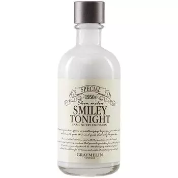 Graymelin Smiley Tonight Snail Nutry Emulsion, Увлажняющая, Kbeauty, корейская косметика, пробник