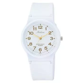 Гражданка женская VS20-002 ( Часы Q&Q Стандартная модель Водонепроницаемые (10-атм)) Круглые часы белые