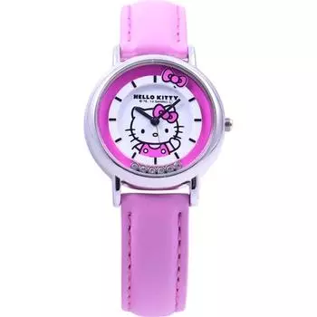 Гражданская женская HK17-132 ( Часы Q&Q CBM 70786 Повседневные Q&Q кварцевые женские) Круглые часы розовые аналоговые