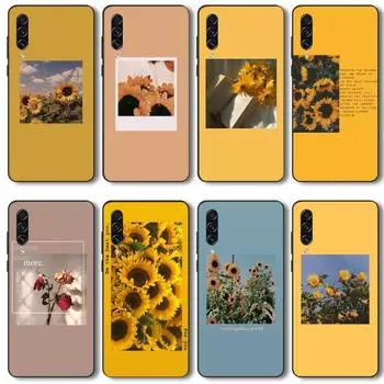 Great Art Flowers Sunflower Rose Phone Case For Realme GT 2 9i 8i 7i Pro X50 X2 C35 C21 C20 C11 C3 Soft Black Phone Cover Realme GT NEO 3
