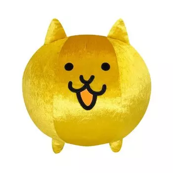 Great Cat War BIG stuffed toy (gold cat)