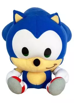 Great Eastern Entertainment Sonic the Hedgehog - SD Sonic Sitting Plush 7 Multicolor
