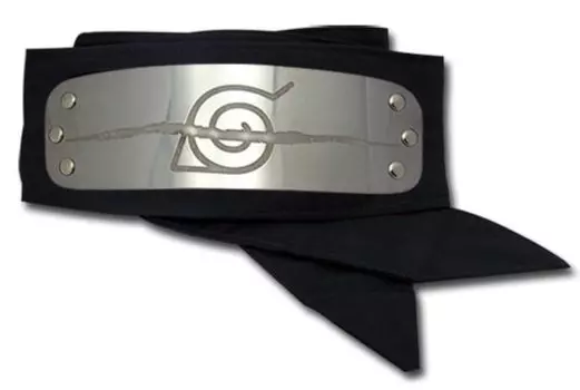 Great Eastern Naruto Anti Leaf Village повязка на голову для косплея GE-7857 чёрный