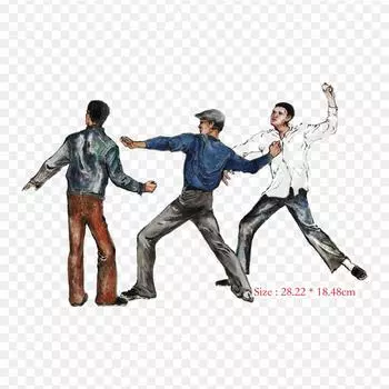 Great Firewall Iron on Термопереносная печать Виниловые заплатки Наклейки для одежды Аппликации своими руками Моющиеся заплатки