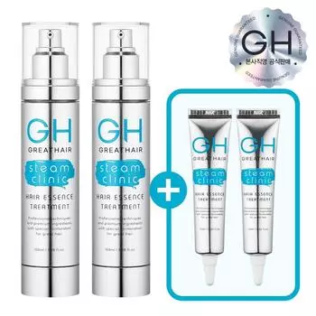 Great Hair No-Wash Protein Hair Pack Treatment Double Set для поврежденных волос, 100 мл, 2 шт.