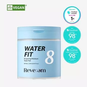 [Great Pad] LiveM Water Fit 8-ply moisture adhesive pad, 60 sheets, 1 piece