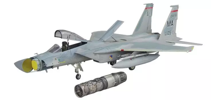 Great Wall Hobby American MSIP II Plastic Model L4817 1/48 F-15C (Airplane)