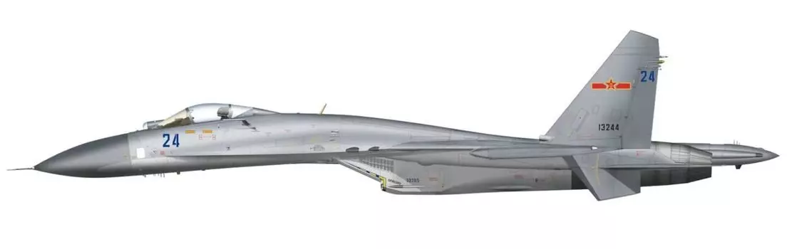 Great Wall Hobby Flanker B 30-я годовщина операции ВВС Китая Пластиковая модель S4818 1/48 Су-27