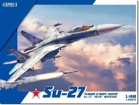 Great Wall Hobby Flanker B Пластиковая модель L4824 1/48 Су-27 (Самолет)