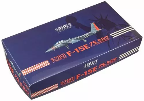 Great Wall Hobby US Air Force 75th Anniversary Paint Plastic Model S7201 1/72 F-15E D-Day