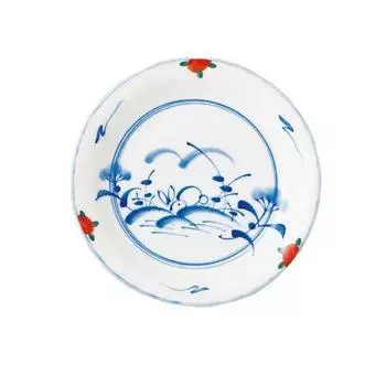 Greater East Asia Ceramics Red Rabbit Serving Plate 16.5cm AM-AUSYU50