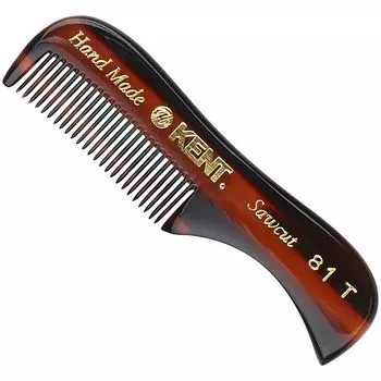 Гребень для бороды ручной работы 74 мм, ордер на британскую королевскую семью 81T GBKENT (Классический цвет)