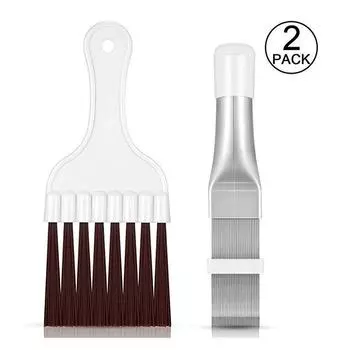 Гребень для чистки кондиционера, щетка для конденсатора, радиатор из нержавеющей стали