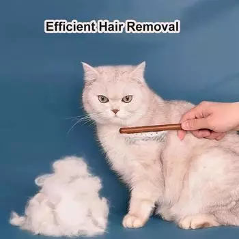 Гребень для отпугивания блох Аксессуары для кошек Уход за кошками Матовая нержавеющая сталь Длинношерстные Короткошерстные домашние животные Товары Товары для дома Принадлежности S