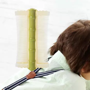 Гребень для удаления вшей и гнид, гребень для удаления вшей, с мелкими зубьями, двусторонний, для удаления вшей и гнид зелёный