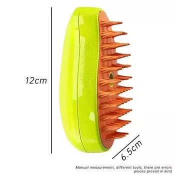 Гребень для ухода за собаками Товары для животных Вещи для собак Домашние животные Аксессуары для собак Кошки Щенки Товары для ухода за шерстью Щетки Товары для дома жёлтый