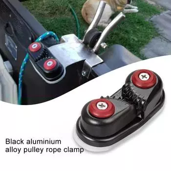 Гребная лодка из алюминиевого сплава Кулачковые зажимы Фэйрлид Тросовый захват Морской парусный спорт Парусная лодка Каяк Каноэ Аксессуары для шлюпки