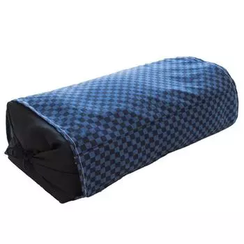 Гречиха Сделано в Включает Содержит Домашний чай 19 x 48 x Подушка из гречневой лузги Мужская подушка, лузга, Япония, Чехол, Листья, Синий, Прибл.. 14-12см, синий