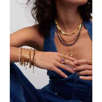 Греция европейский нишевый модный бренд синий камень ручной работы бисерное ожерелье сложенное с ключичной цепочкой тот же браслет женский 690