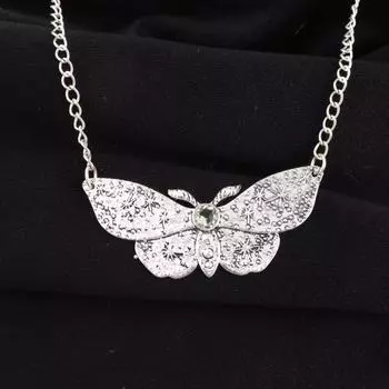 Green Amethyst Gemstone 925 Sterling Silver Women Gift Jewelry Boho Pendant0.7 CP-35-17