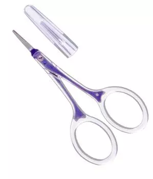 GREEN BELL Craftmanship Green Bell ножницы для бровей из нержавеющей стали с колпачком