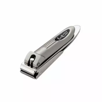 GREEN BELL Craftsmanship Green Bell Stainless Steel Catcher Nail Clipper Silver 1 piece (Straight Blade) (x 1)