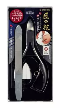 GREEN BELL Craftsmanship из нержавеющей стали кусачки для ногтей набор пилочек для ногтей и G-1027