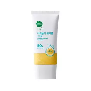 GREEN FINGER Suncreen - Моющийся солнцезащитный крем для наружного применения SPF50+/PA++++ 80мл (3 варианта) 1PCS