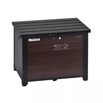 GREEN LIFE Доставка Большая для отдельной скамьи без присмотра Замок безопасности Черный x Wood Grain Box, Вместимость, Наружная, Дома, Тип, Receibo, Устойчивый к ржавчине