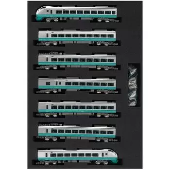 green max N gauge 30539 E653 series Fresh Hitachi Green 7-car train set (no power) (Painted finished product)