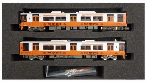 Green Max N Gauge 4215 Kiha 200 Huis Ten Bosch color basic 2 cars finished (painted product)