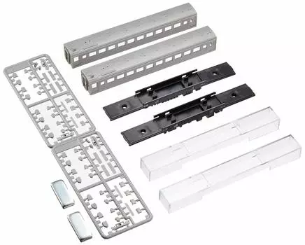 Green Max N Gauge 80 Series Moha 80 300 Type Set 168 Железнодорожная модель поезда 2-вагонный