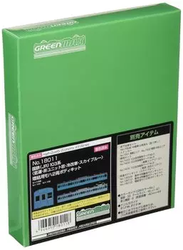 Green Max N gauge JNR 103 series low luck window refrigerated car sky blue Moha body kit for addition 18011 Railway model train (JR) / non-unit / / небесно-голубой