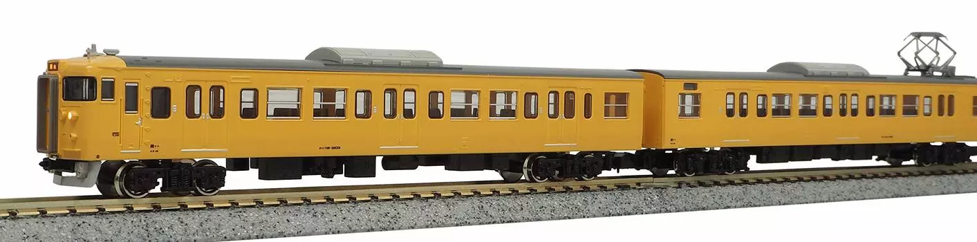 Green Max N gauge JR115 series 1000 series improved Okayama D Chugoku region formation set 30771 Railway model train (30N car, formation, color) 3-car