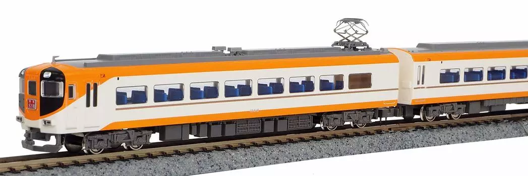 Green Max N Gauge Kintetsu 12410 Series 12415 Formation New Paint Formation Set with Power 30745 Railway Model Train 4-Car