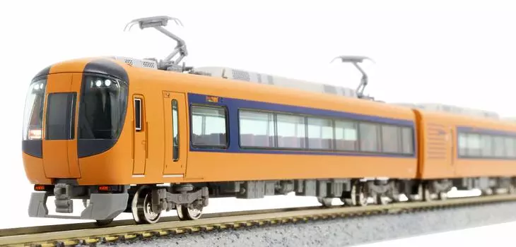 Green Max N Gauge Kintetsu 16600 Series Ace Old Lighting Additional Set No Power 30379 Railway Model Train Painting/Destination 2-Car жёлтый