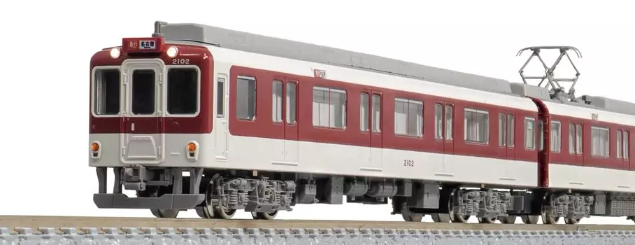 Green Max N Gauge Kintetsu 2000 Series Nagoya Formation Additional Formation Set No Power 31889 Railway Model Train Line/2002 3-car