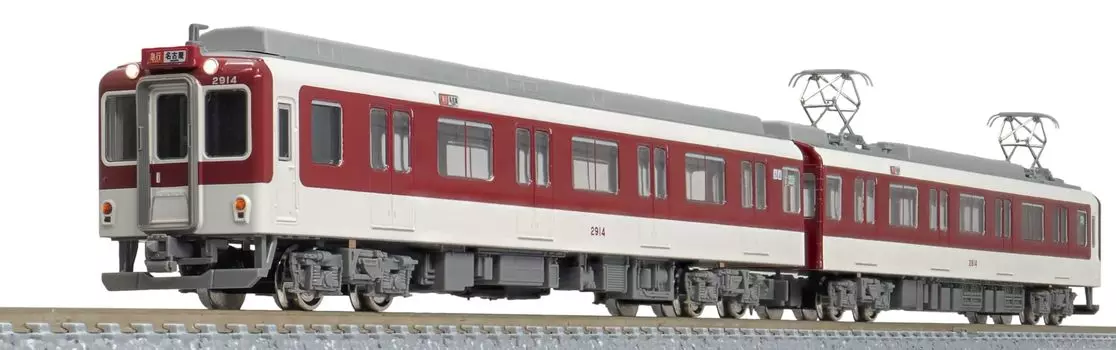 Green Max N Gauge Kintetsu 2800 Series Nagoya Line 2814 Formation Additional 2 Car Formation Set No Power 31922 Railway Model Train