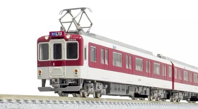 Green Max N Gauge Kintetsu 2800 Series Osaka Line formation formation set 50748 Railway model train 2809+2812 6-car (with power)