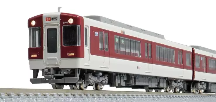 Green Max N Gauge Kintetsu Series 5211 Additional Set 31814 Railway Model Train (Nagoya Line) 4-Car (No Power)