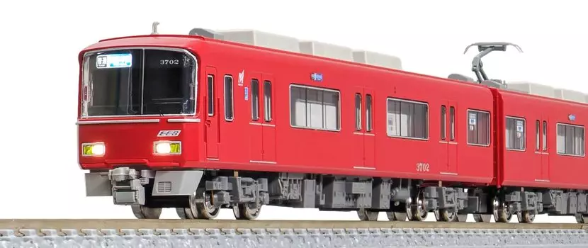 Green Max N Gauge Meitetsu 3700 Series 1st Edition Дополнительный набор No Power 31906 Модель железной дороги Поезд 4-вагонный