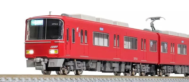 Green Max N Gauge Meitetsu 3700 Series 2nd Edition Basic 4-вагонный набор с электроприводом 31907 Железнодорожная модель поезда